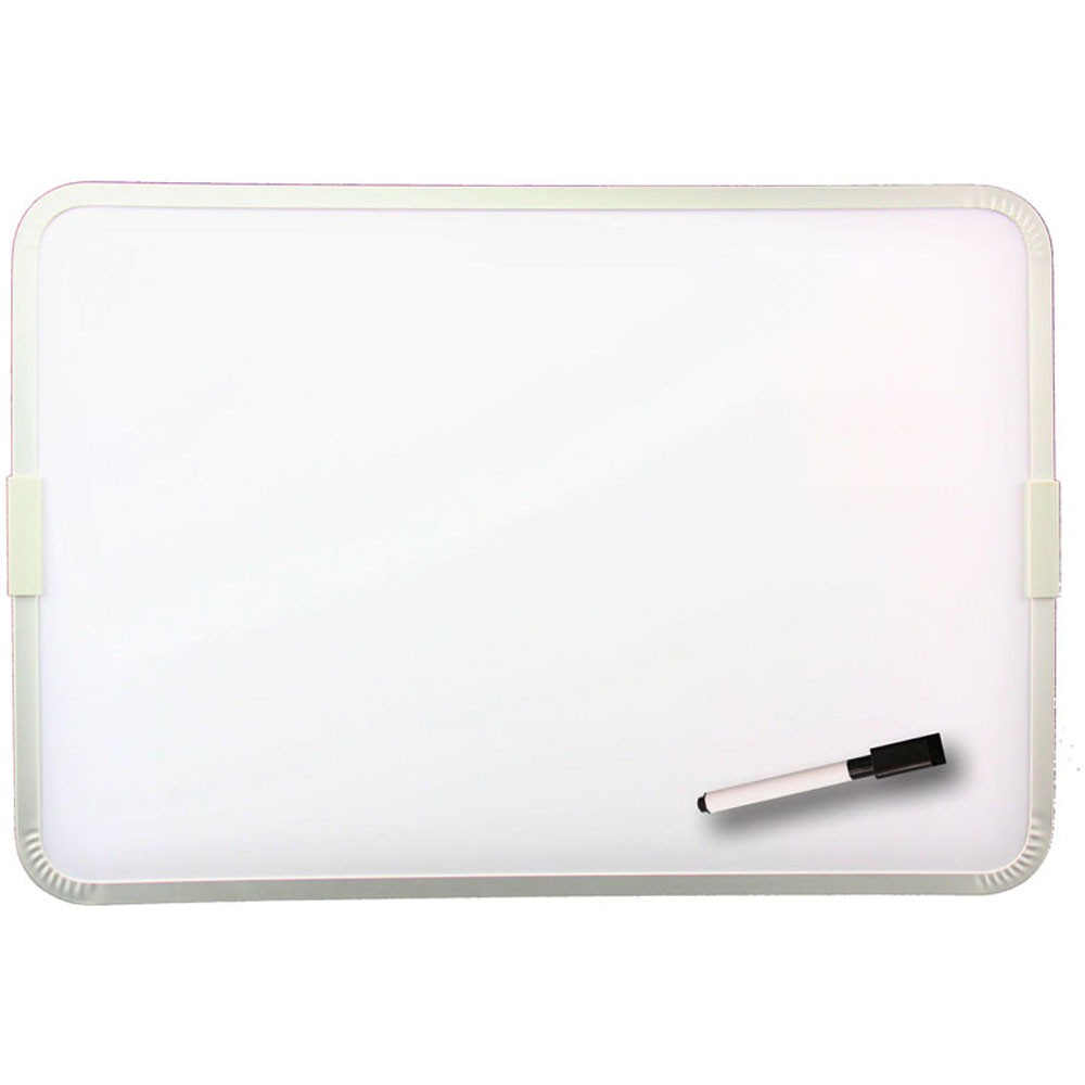 Flp18732bn Two-sided Magnetic Dry Erase Board - 6 Piece - White