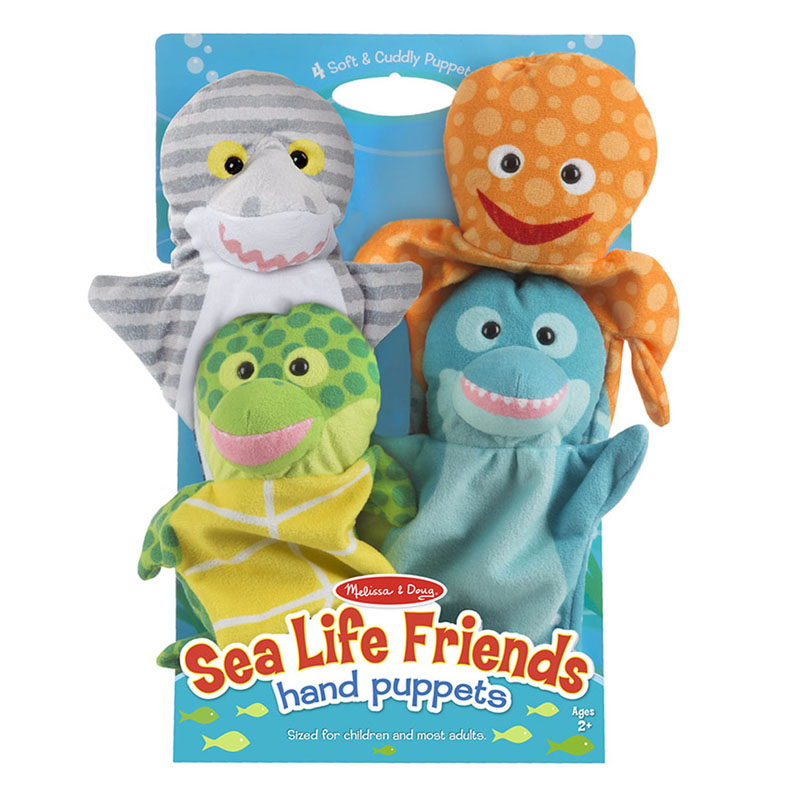 Lci9117 Sea Life Friends Hand Puppets