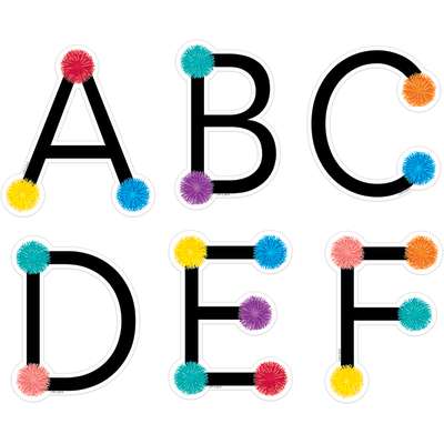 Ctp8750 5 In. Pom Designer Letters