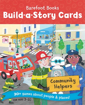 Bbk9781782857402 Community Helpers Build A Story Cards, Grade Prek-5th