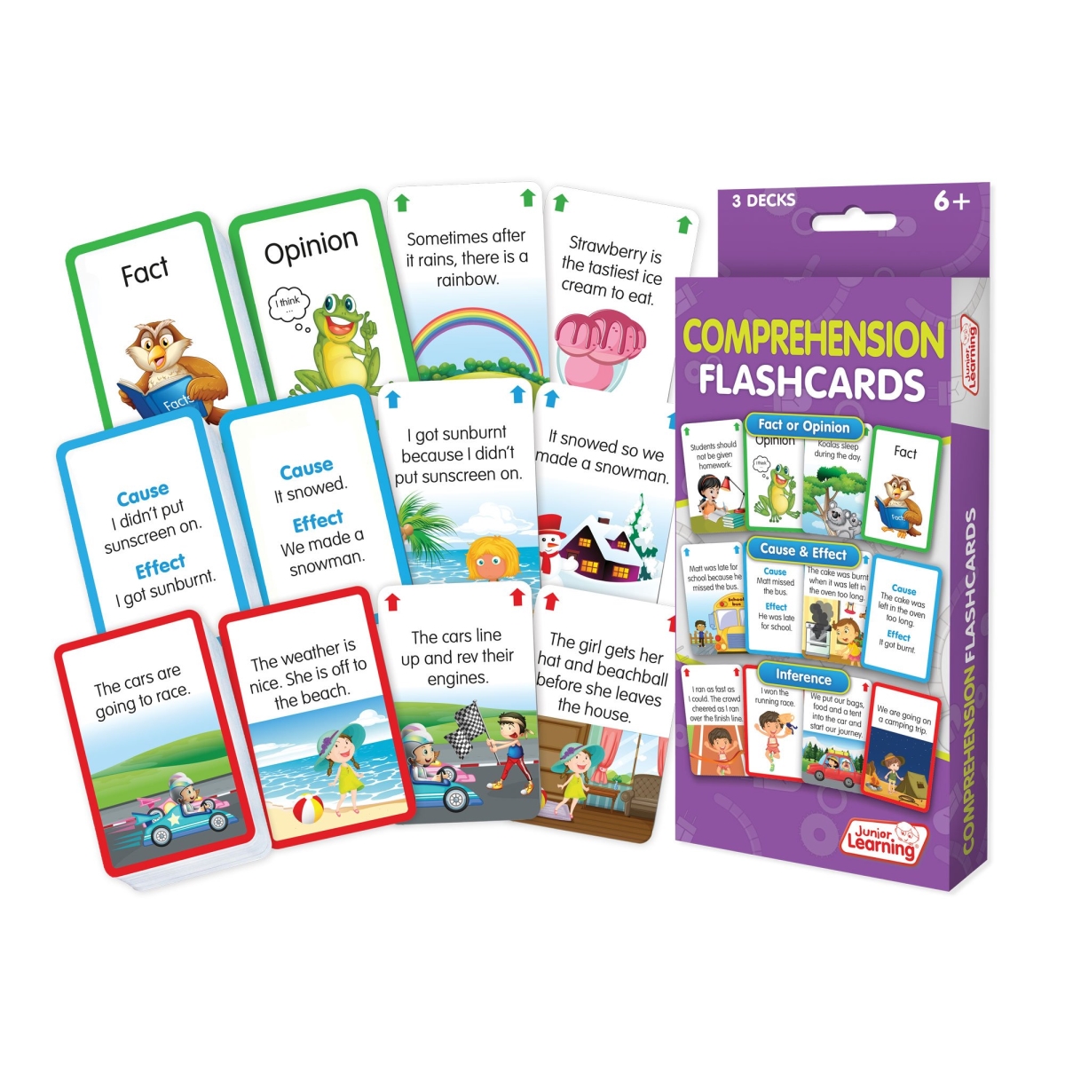 Jrl217 Comprehension Flash Card Game