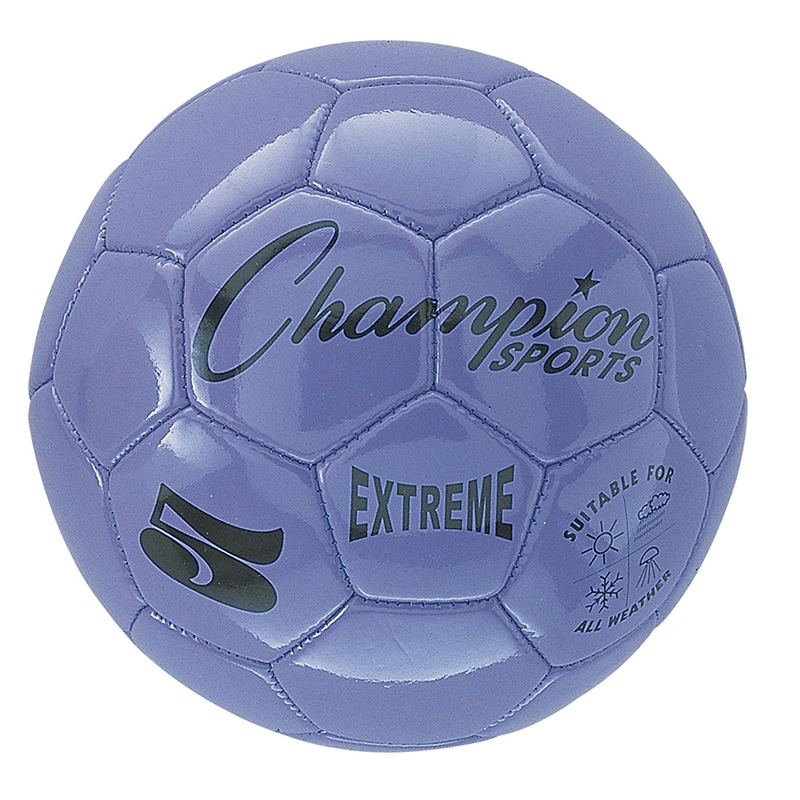 Chsex5pr-2 Size 5 Soccer Ball Composite, Purple - 2 Each