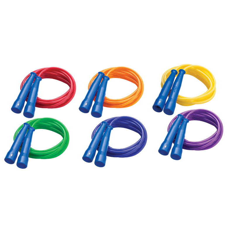 Chsspr9-12 Speed Rope 9 Ft. Blue Handle Assorted Licorice Rope - 12 Each