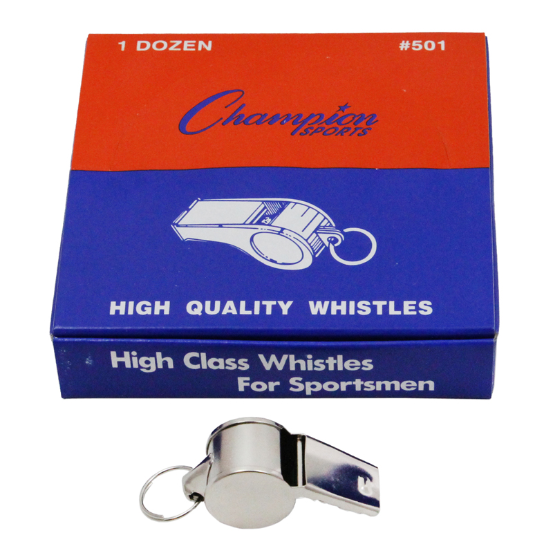 Chs501-3 Metal Whistle - 12 Per Set - Pack Of 3