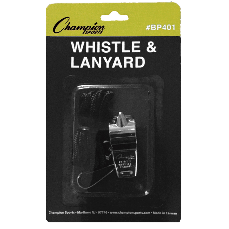 Chsbp401-6 Whistle Lanyard & Combo Metal - 6 Each
