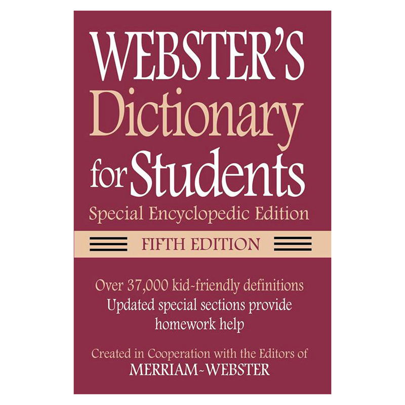 Fsp9781596951686-3 Webster Dictionary For Students Special Encyclopedic 5th Edition - 3 Each