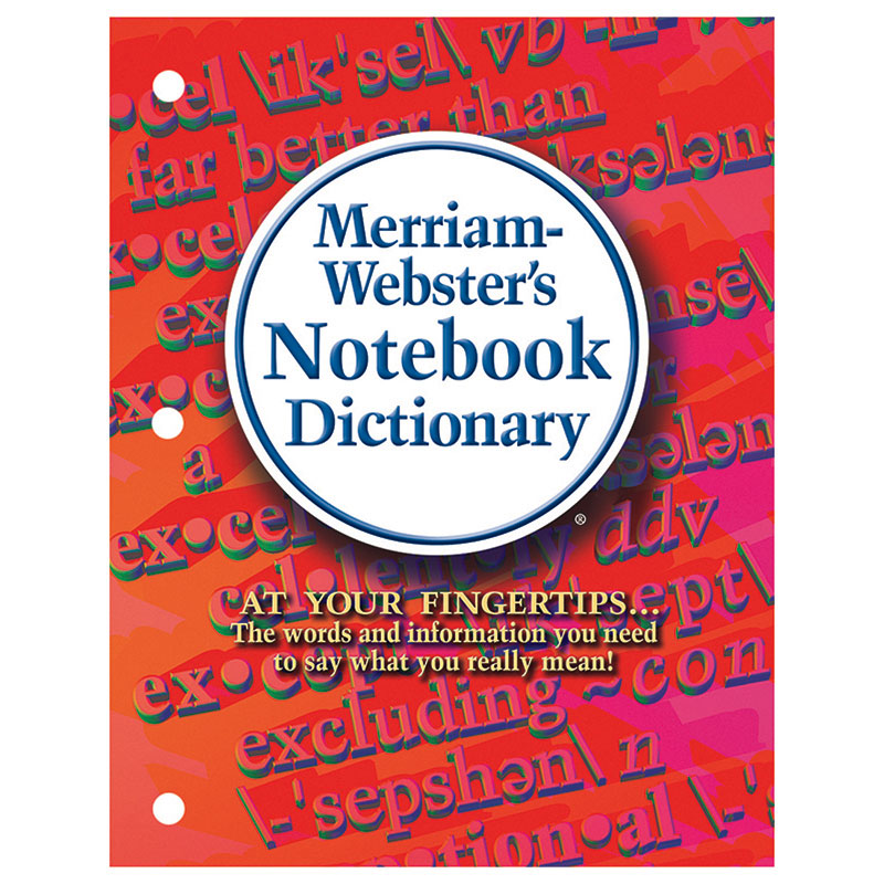Mw-6503-3 Notebook Dictionary - 3 Each