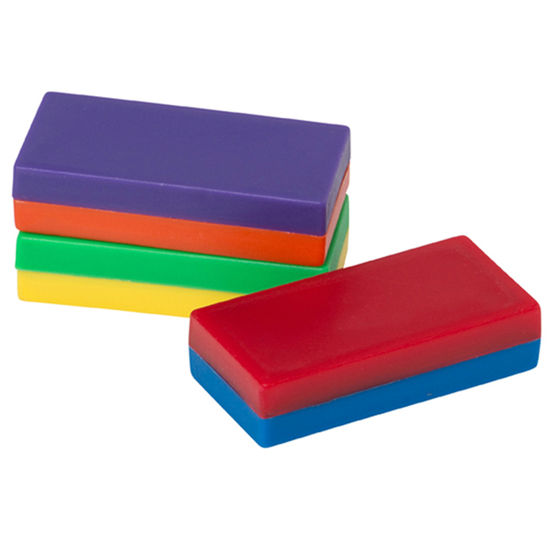 Do-mc15-2 Plastic Encased Block Magnets - 12 Piece - 2 Each