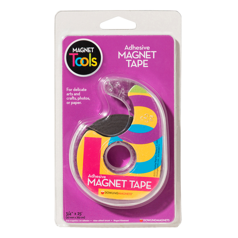 Do-735001-3 0.75 X 25 In. Magnet Tape Adhesive Back - 3 Roll