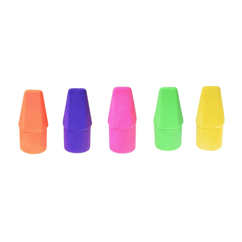 Jrm826-5 Cap Eraser, Bright Colors - 144 Per Pack - Pack Of 5