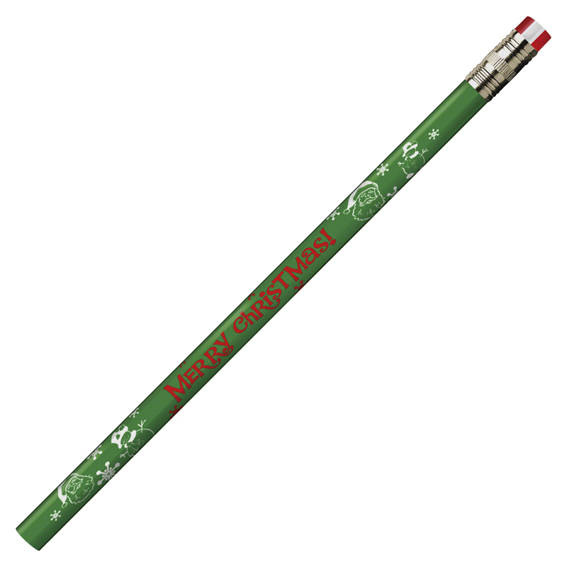 Jrm7921b-12 Pencils Merry Christmas, Assorted - 12 Per Pack - 12 Dozan