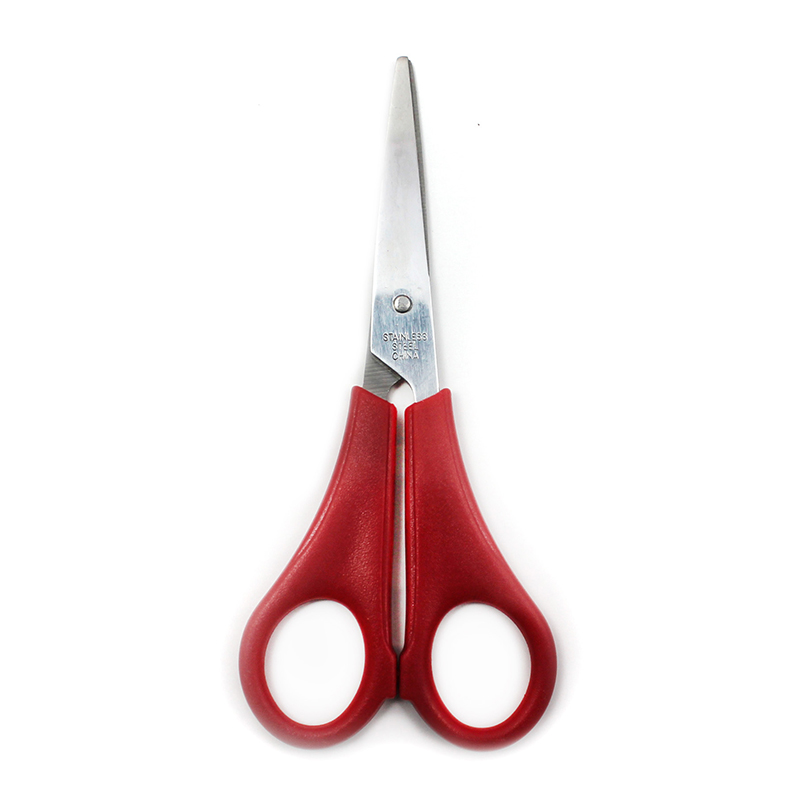Charles Leonard Chl77525-36 Scissors Student 5 Pointed Stainless Steel, Assorted Color - 36 Each