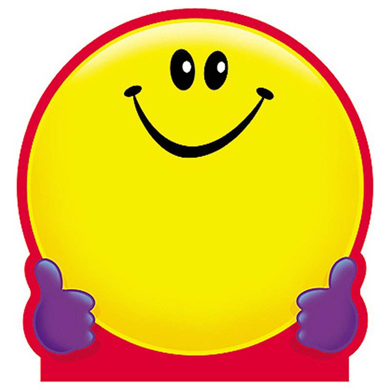 T-72013-6 Note Pad Smiley Face 5 X 5 In. Acid Free - 50 Sheet Per Pack - 6 Each