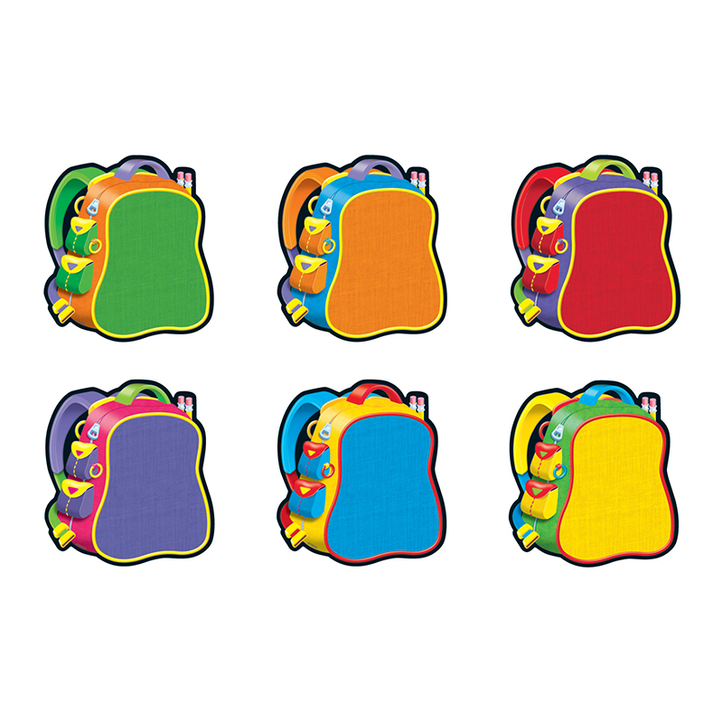 T-10950-3 Classic Accents Bright Backpks Variety Packs - Pack Of 3
