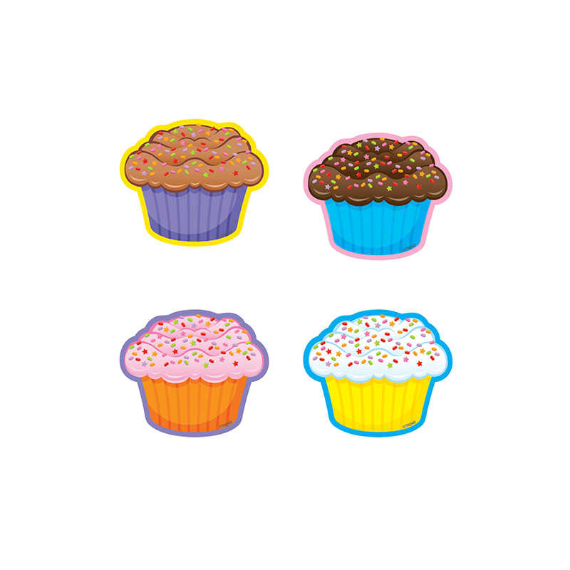 T-10812-6 Cupcakes Mini Variety Pack Mini Accents - Pack Of 6