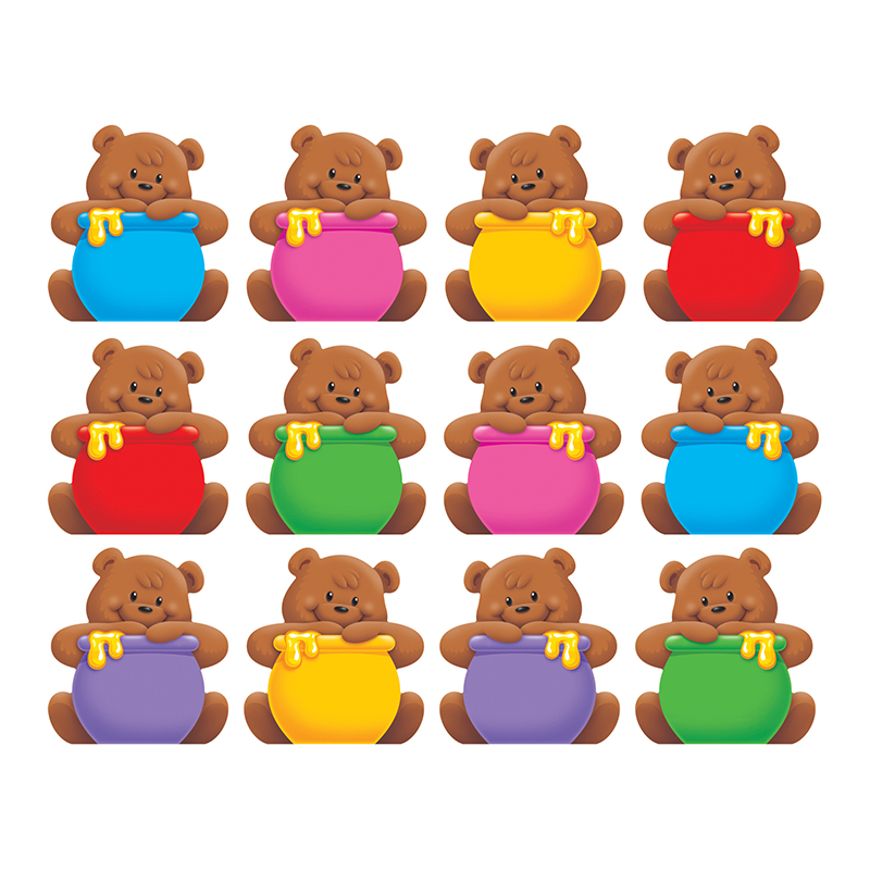 T-10820-6 Classic Accents Mini Bears Variety Pack - Pack Of 6