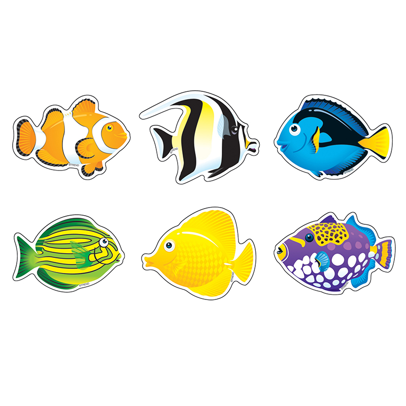 T-10822-6 Classic Accents Mini Fish Variety Pack - Pack Of 6