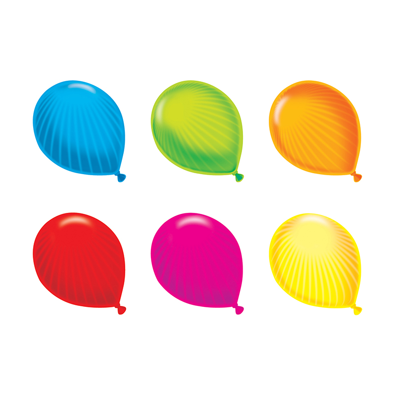 T-10884-6 Party Balloons Mini Accents Variety Pack - Pack Of 6