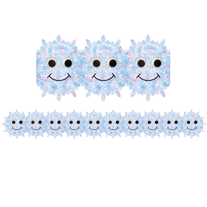 Hygloss Products Hyg33637-6 Classroom Essentials Happy Snowflakes - Pack Of 6