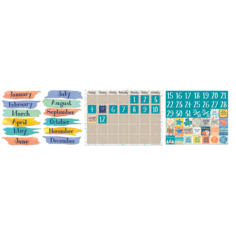 Eu-847626-2 Confetti Splash Calendar Set - Set Of 2