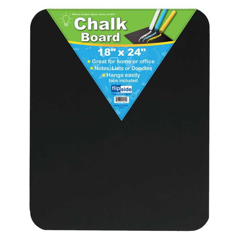 Flp10204-3 18 X 24 In. Chalk Board, Black - 3 Each