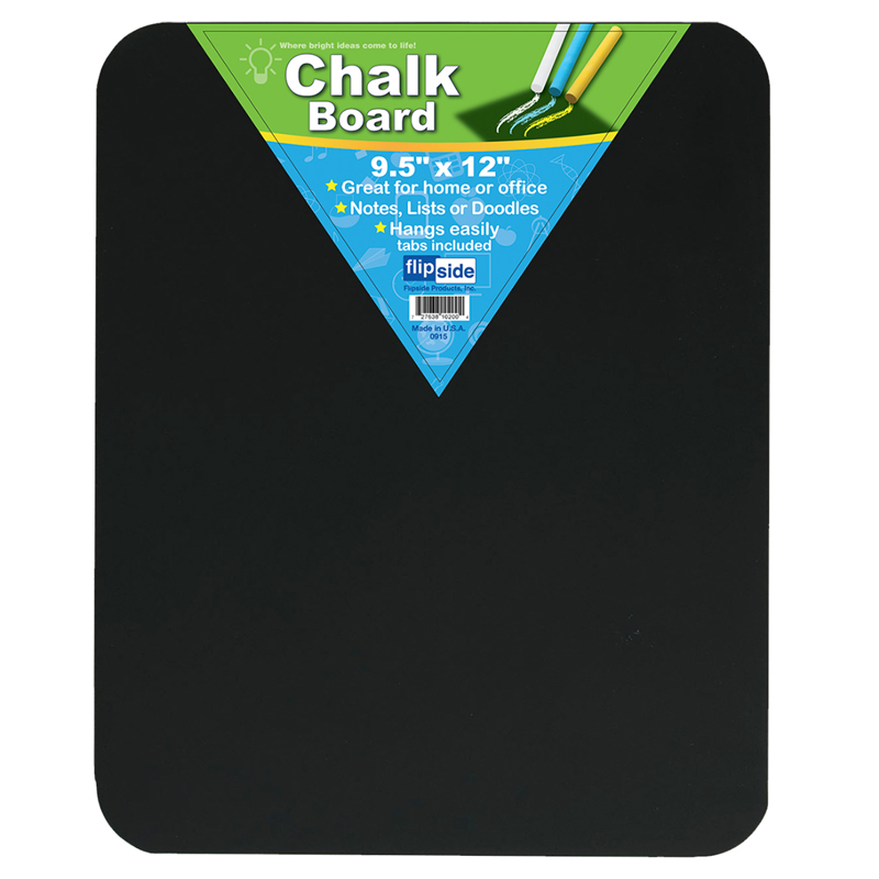 Flp10200-6 Chalk Board, Black - 9.5 X 12 In. - 6 Each