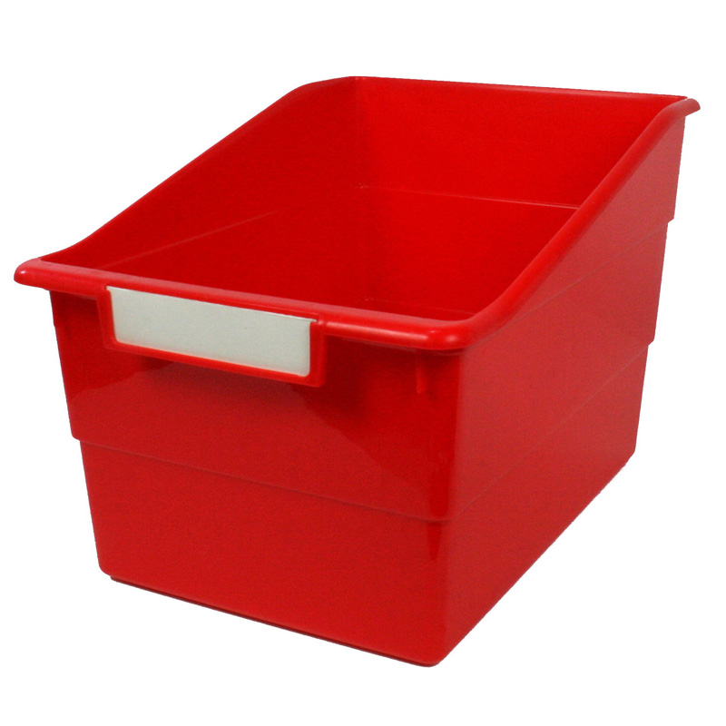 Romanoff Products Rom77302-3 Wide Red File With Labele Holder - 3 Each