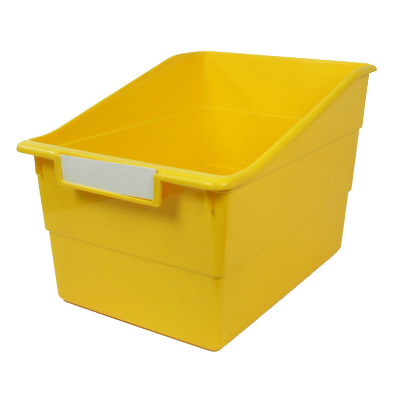 Romanoff Products Rom77303-3 Wide Yellow File With Labele Holder - 3 Each