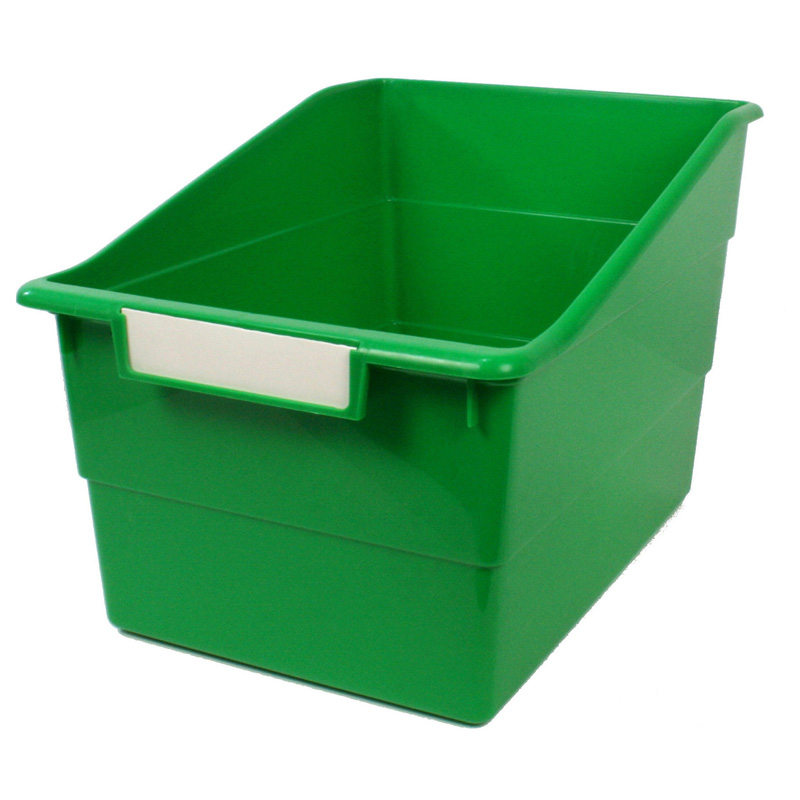 Romanoff Products Rom77305-3 Wide Green File With Labele Holder - 3 Each