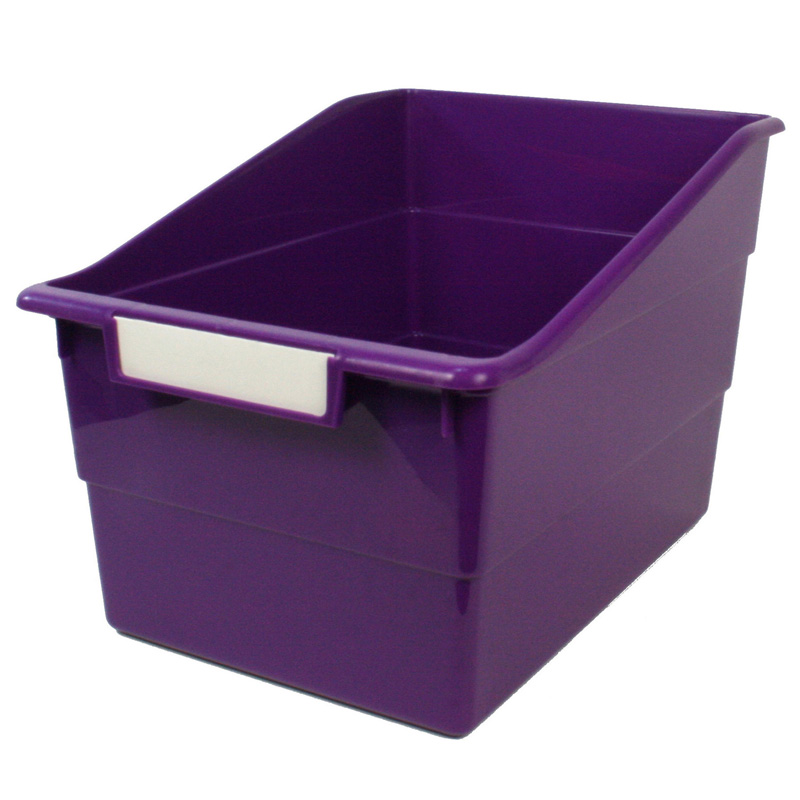 Romanoff Products Rom77306-3 Wide Purple File With Labele Holder - 3 Each