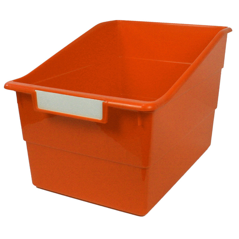 Romanoff Products Rom77309-3 Wide Orange File With Labele Holder - 3 Each