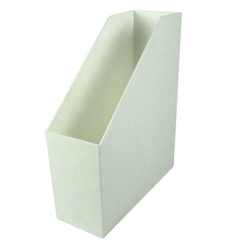 Romanoff Products Rom77701-2 Magazine File, White - 9.5 X 3.5 X 11.5 In. - 2 Each