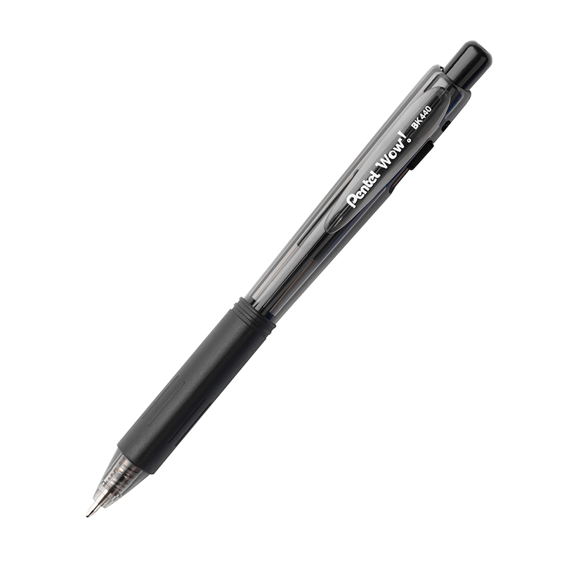 Of America Penbk440a-3 Wow Black Retractable Ball Point Pen - 3 Dozan