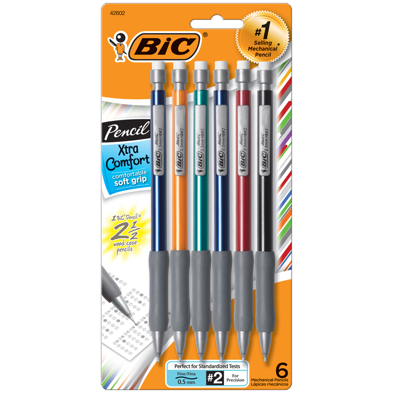 Usa Mpfgp61-6 0.5 Mm Xtra Comfort Mechanical Pencils - 6 Per Pack - Pack Of 6