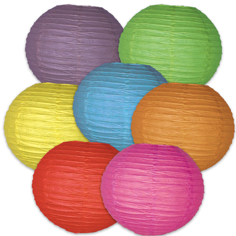 Carson Dellosa Cd-107003-3 Schoolgirl Style Colorful Lanterns - Pack Of 3