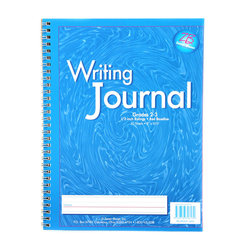 Elp0602-6 My Writing Journals, Blue - Grade 2-3 - 6 Each