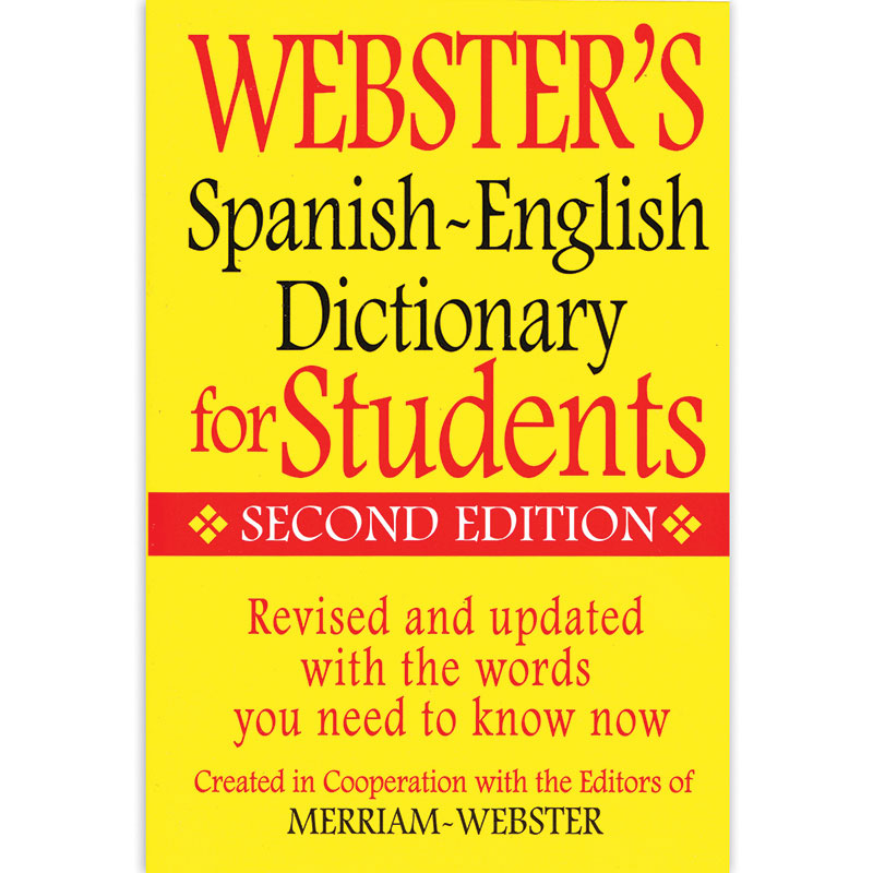 Fsp9781596951655-6 Websters Spanish English Dictionary For Students - 6 Each