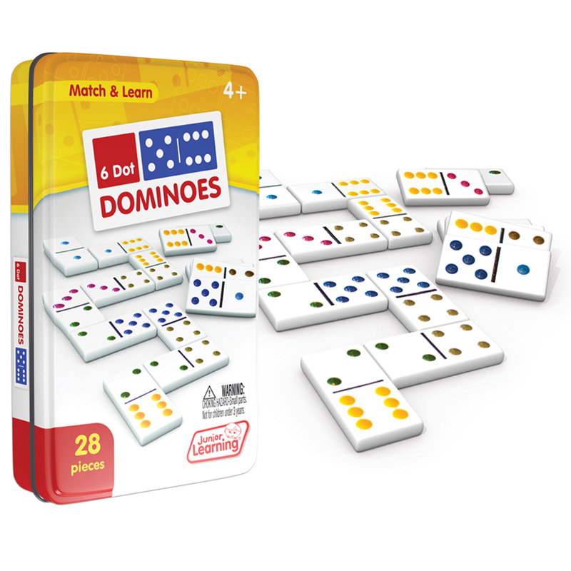 Jrl484-2 Dot Dominoes - 2 Each