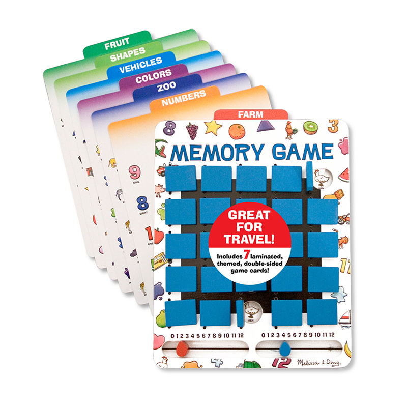 Lci2090-2 Flip To Win Memory Game - 2 Each