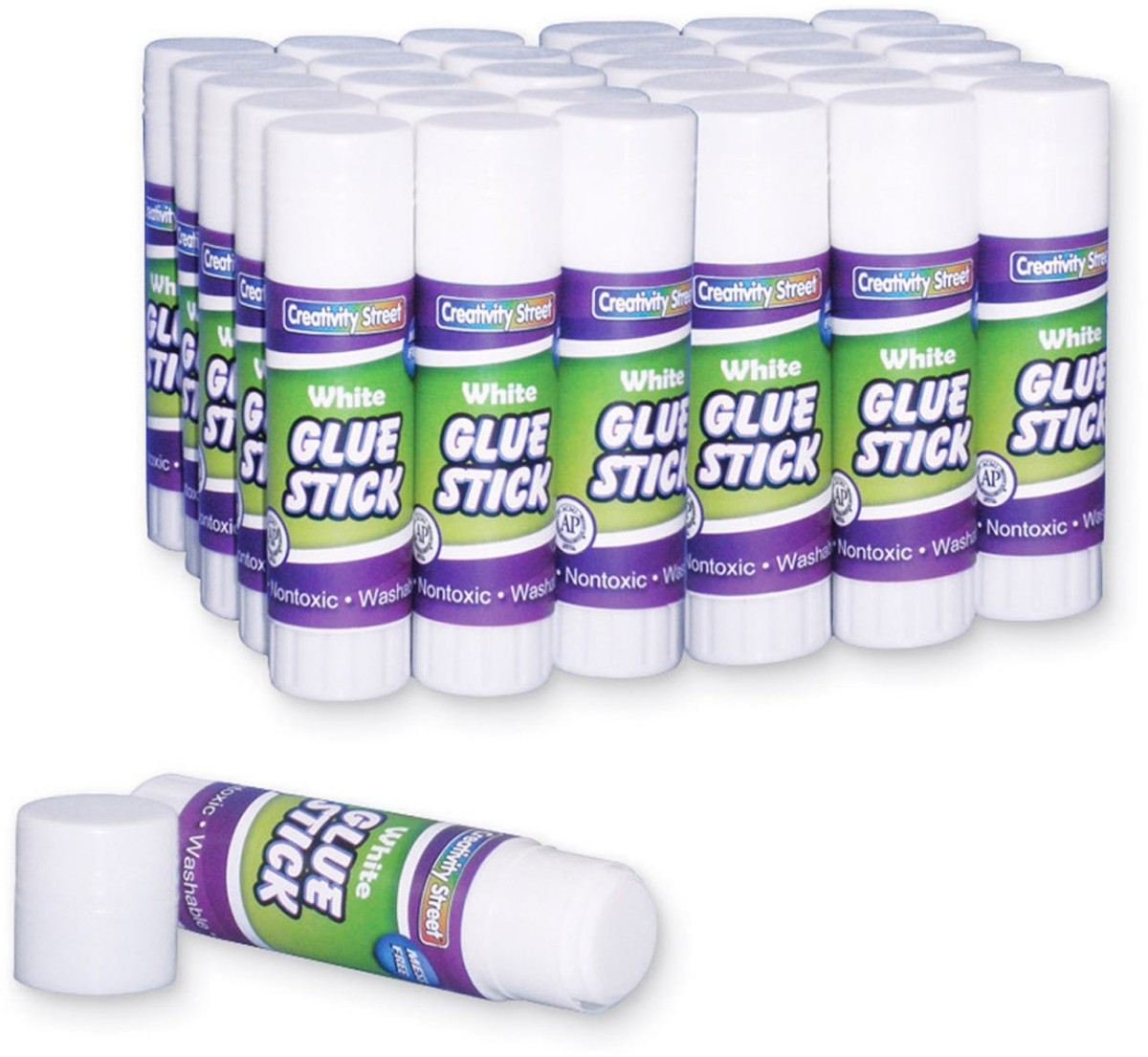 Dixon Ticonderoga Ck-338330-3 Glue Sticks, Clear - 30 Per Pack - Pack Of 3