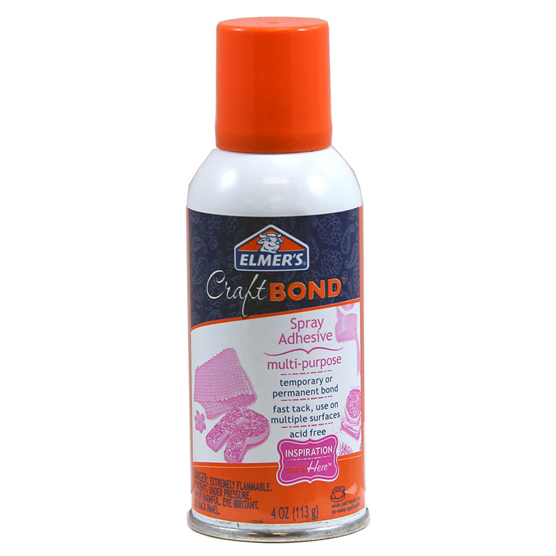 Elme421-6 4 Oz Craft Bond Multi Purpose Spray Adhesive - 6 Each