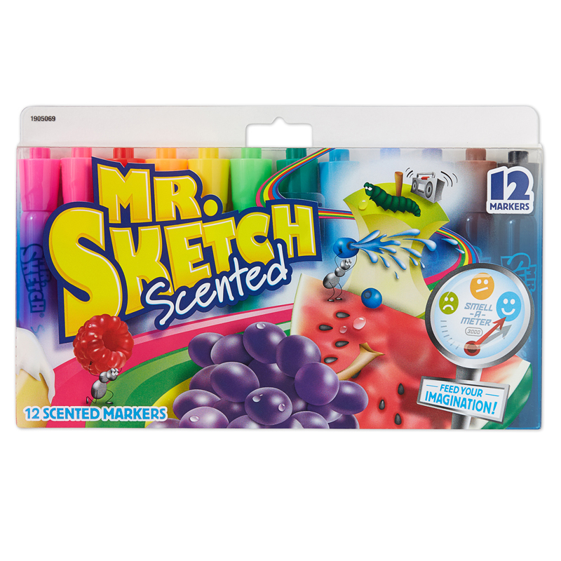 San1905069-2 Mr Sketch Scented Chisel - 12 Count - Box Of 2