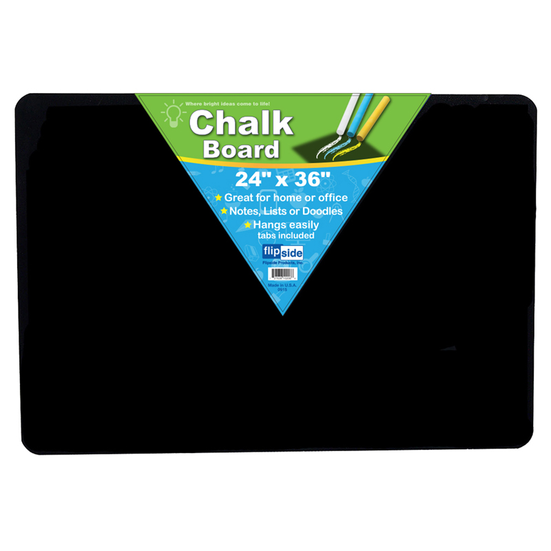 Flp10206-2 Black Chalk Board, 24 X 36 In. - 2 Each