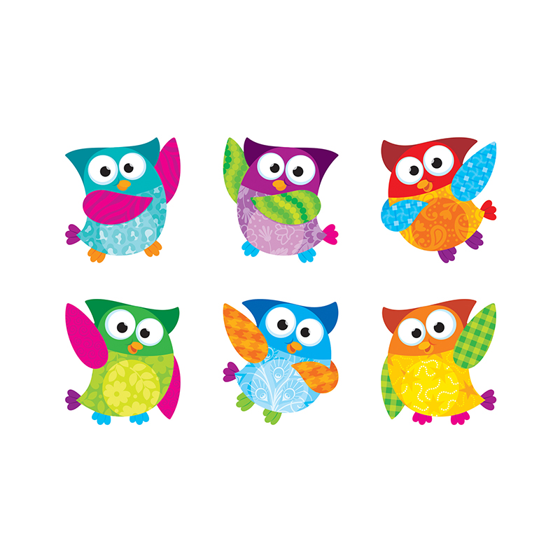 T-10996-3 Owl Stars Classic Accents Variety Pack - Pack Of 3