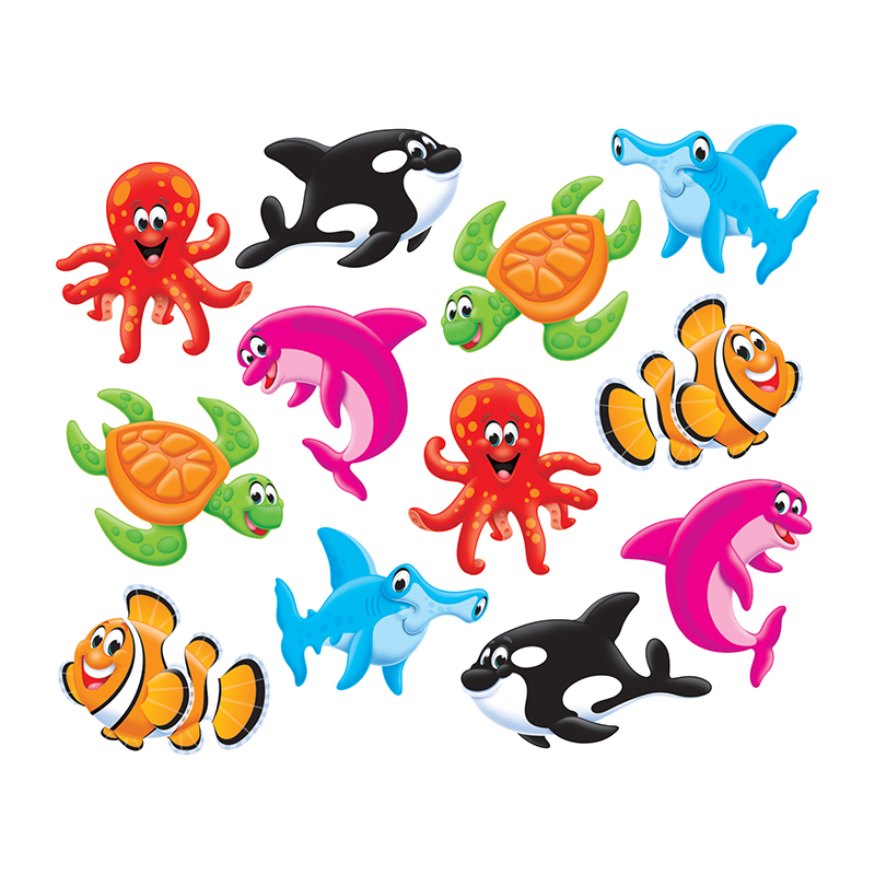 T-10998-3 Sea Buddies Classic Accents Variety Pack - Pack Of 3