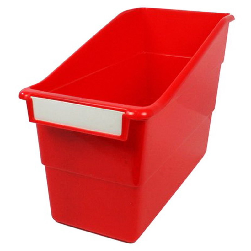 Romanoff Products Rom77202-6 Romanoff Red Shelf File With Labele Holder Standard - 6 Each