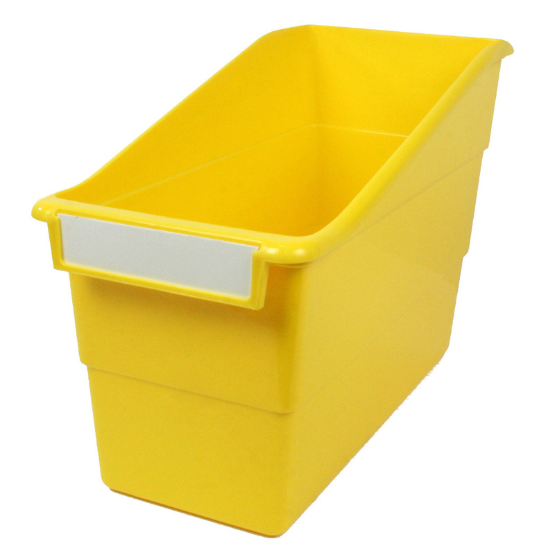 Romanoff Products Rom77203-6 Romanoff Yellow Shelf File With Labele Holder Standard - 6 Each
