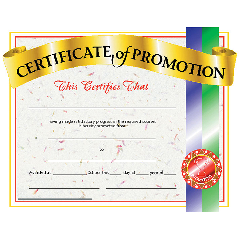 H-va509-3 Hayes Certificates Of Promotion, 8.5 X 11 In. - 30 Per Pack - Pack Of 3