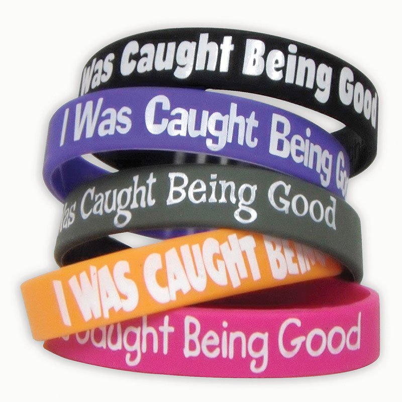 UPC 194629030637 product image for TCR6573-6 I Was Caught Being Good Wristbands - 10 Per Pack - Pack of 6 | upcitemdb.com
