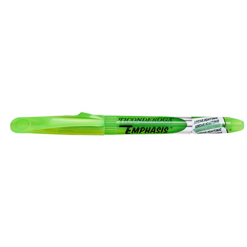 UPC 194629101979 product image for Dixon Ticonderoga DIX48001-2 Highlighters Pockt Style Chisel Tip, Green - Pa | upcitemdb.com